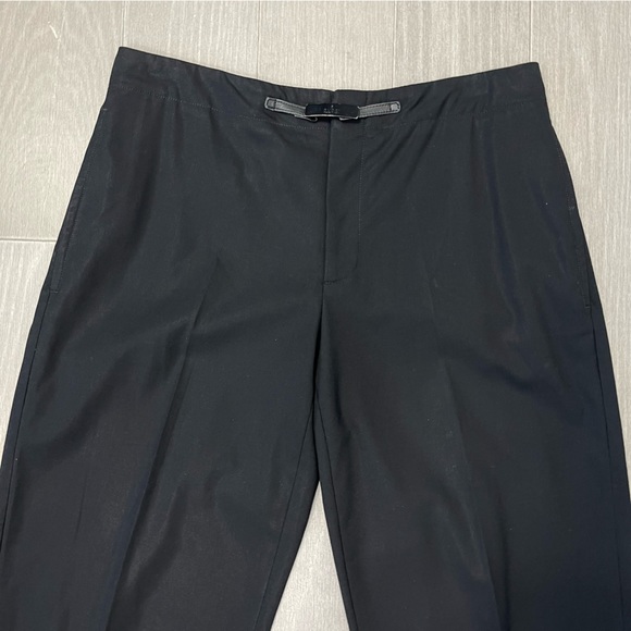 Gucci Vintage Black Wool Blend High Waisted Crop Ankle Pants Trousers Italy 42 M - Picture 7 of 16